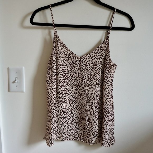 J. Crew 100% Silk Leopard Cami Size XS - Picture 2 of 12